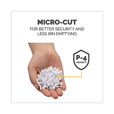 Fellowes Powershred LX210 Micro-Cut Shredder, 16 Manual Sheet Capacity, White (5015301)