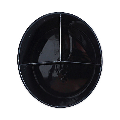 Universal Recycled Big Pencil Cup, Plastic, 4.38" Diameter x 5.63"h, Black (UNV08108)