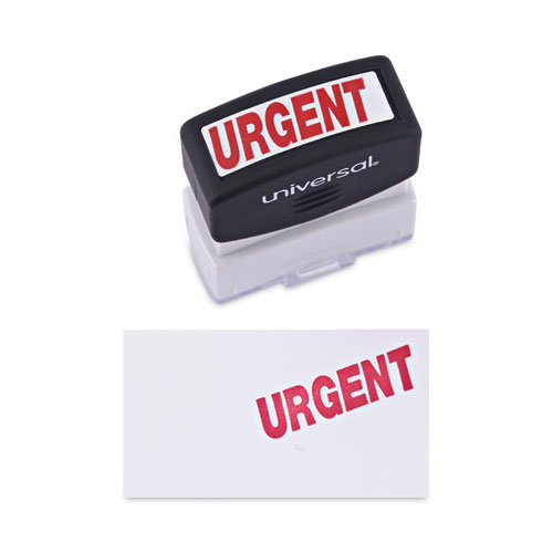 Universal Message Stamp, URGENT, Pre-Inked One-Color, Red (10070)
