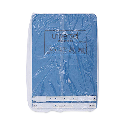 Universal Pressboard Hanging Binder, 2 Posts, 6" Capacity, 9.5 x 11, Light Blue (UNV15431)