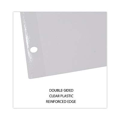 Universal Deluxe Write-On/Erasable Tab Index, 5-Tab, 11 x 8.5, White, Assorted Tabs, 1 Set (UNV20816)