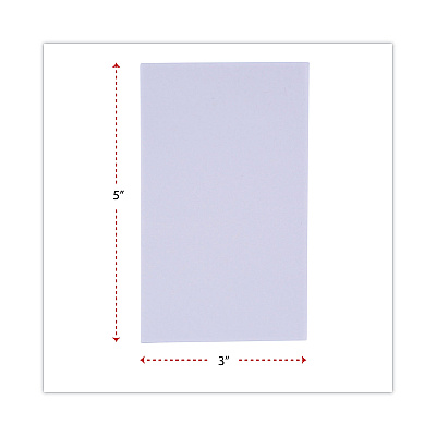 Universal Scratch Pad Value Pack, Unruled, 3 x 5, White, 100 Sheets, 180/Carton (UNV35623)