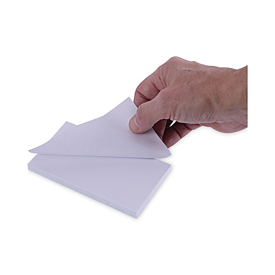 Universal Scratch Pad Value Pack, Unruled, 3 x 5, White, 100 Sheets, 180/Carton (UNV35623)