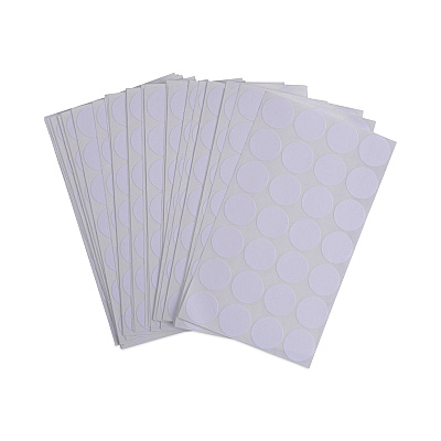 Universal Self-Adhesive Removable Color-Coding Labels, 0.75" dia, White, 28/Sheet, 36 Sheets/Pack (UNV40108)