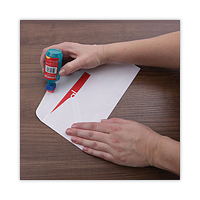 Universal Squeeze Bottle Moistener, 2 oz, Blue (UNV56502)