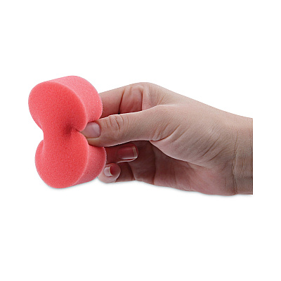 Universal Sponge Cup Moistener, 3" Diameter, Clear (UNV56503)