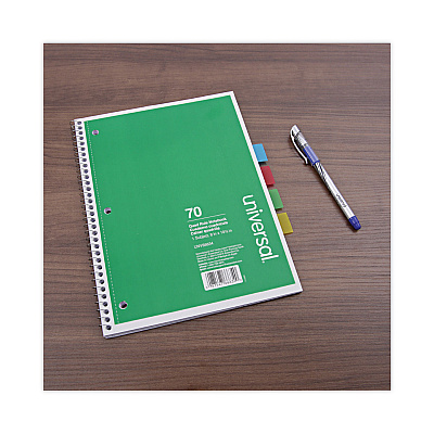 Universal Page Flags, Green, 50 Flags/Dispenser, 2 Dispensers/Pack (UNV99003)