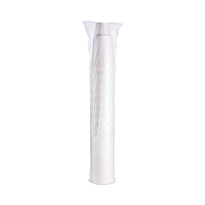 Dart J Cup Insulated Foam Pedestal Cups, 44 oz, White, 300/Carton (DCC44AJ32)