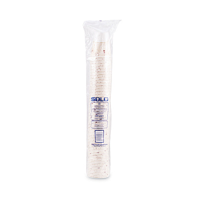 Solo Double Sided Poly (DSP) Paper Cold Cups, 80 Cups/Sleeve, 25 Sleeves/Carton (SCCRP12SPSYM)
