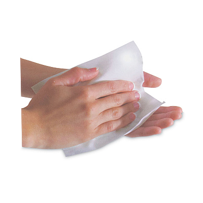 Read Right Ink Away Hand Cleaning Pads, Cloth, 5 x 7, White, 72/Pack (REARR1302)