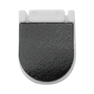 Advantus Magnetic/Adhesive Clips, 0.25" Jaw Capacity, White, 20/Box (AVT75356)