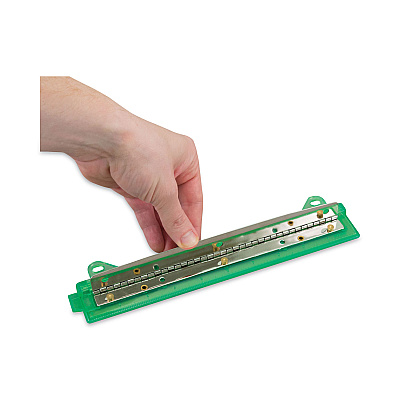 McGill 6-Sheet Trident Binder Punch, Three-Hole, 1/4" Holes, Assorted Colors (AVTMCG600AS)
