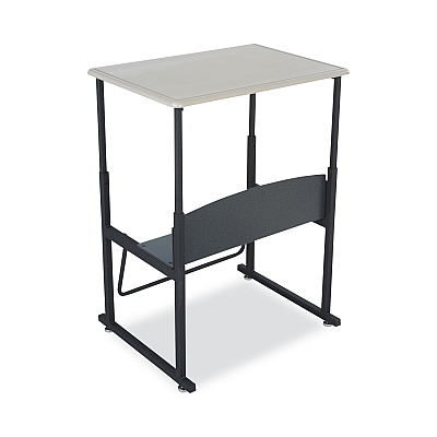 Safco Alphabetter Desks, 28" x 20" x 26" to 42", Beige (SAF1201BE)