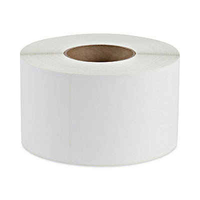 Universal Thermal Transfer Blank Shipping Labels, Label Printers, 4 x 6, White, 1,000/Roll, 4 Rolls/Carton (UNV598342)