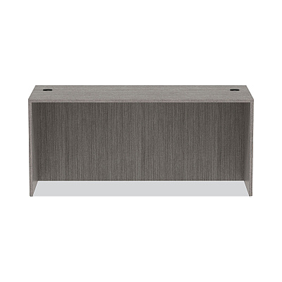 Alera Valencia Series Straight Front Desk Shell, 65" x 29.5" x 29.63", Gray (ALEVA216630GY)