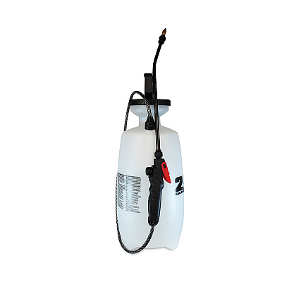 TOLCO 2 Gallon Valu Mist Tank Sprayer, 0.38" x 32" Hose, White (TOC150002)