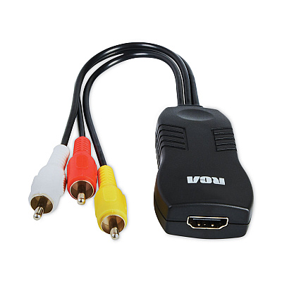 RCA Composite Adapter, Black (VOXDHCOMEV)