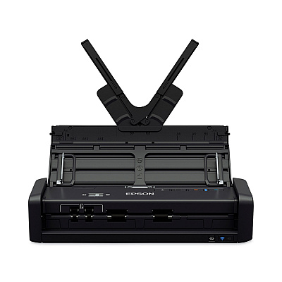 Epson WorkForce ES-300W Wireless Scanner, Scans Up to 8.5 x 44, 600 dpi Optical Resolution (B11B242201SE)