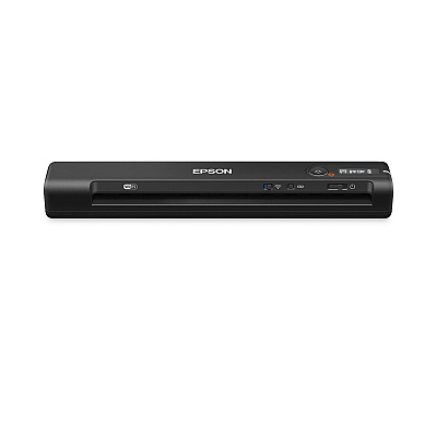Epson WorkForce ES-60W Wireless Scanner, Scans Up to 8.5 x 72, 600 dpi Optical Resolution (B11B253201SP)