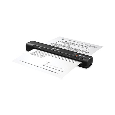 Epson WorkForce ES-60W Wireless Scanner, Scans Up to 8.5 x 72, 600 dpi Optical Resolution (B11B253201SP)