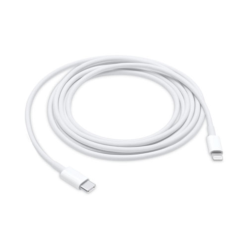 JENSEN USB-C to Lightning Cable, 6 ft, White (JU832CL6V)