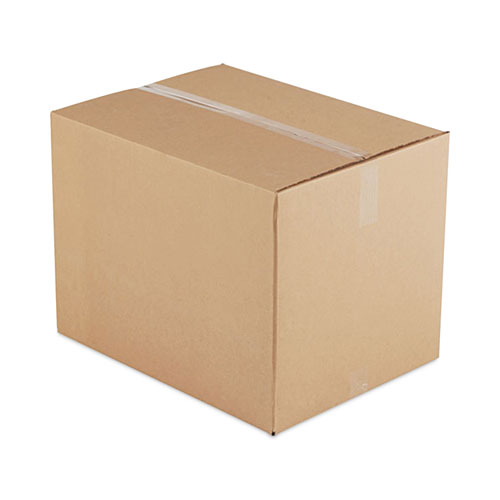 Universal Fixed-Depth Brown Corrugated Shipping Boxes, Regular Slotted Container (RSC), X-Large, 12" x 18" x 6", Brown Kraft, 25/Bundle (18126)