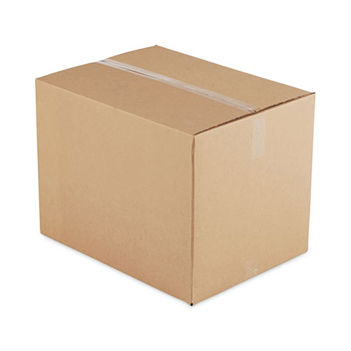 Universal Cubed Fixed-Depth Brown Corrugated Shipping Boxes, Regular Slotted Container, Large, 11" x 15" x 6", Brown Kraft, 25/Bundle (15116)