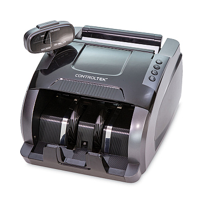 CONTROLTEK Bill Counter, 1,080 Bills/min, 11 x 10 x 6.8, Gray (CNK525520)
