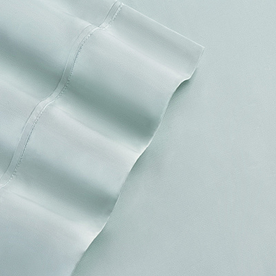 Aston & Arden Tencel Sheet Set California King - Blue, 4 Piece Set (P-SS-CKG-400-BL)