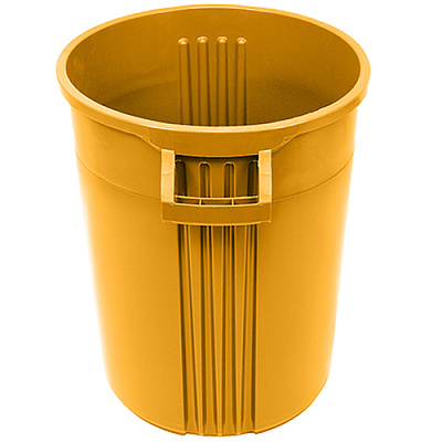 Container Gator Plus 32 Gallon Yellow, Case Of 6 (7732-16)