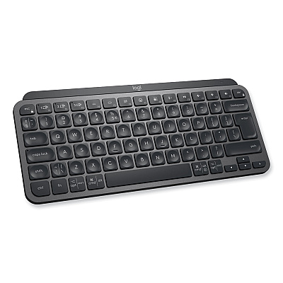 Logitech MX Keys Mini Combo for Business Wireless Keyboard and Mouse, 2.4 GHz Frequency/32 ft Wireless Range, Graphite (LOG920011048)