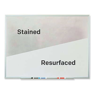 Post-it Dry Erase Surface with Adhesive Backing, 96 x 48, White Surface (MMMDEF8X4)