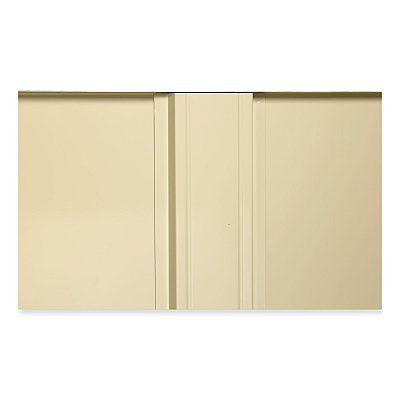 Tennsco 72" High Standard Cabinet (Assembled), 30w x 15d x 72h, Black (TNN7215BLK)