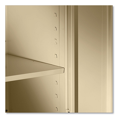 Tennsco 72" High Standard Cabinet (Unassembled), 36w x 18d x 72h, Putty (TNN1470PY)