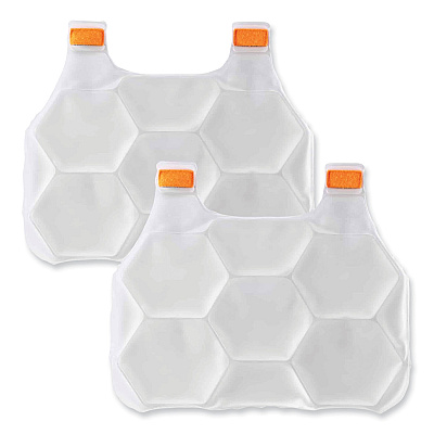 ergodyne Chill-Its 6220 Phase Change Cooling Vest Charge Packs, Small/Medium, 12 x 16.25 (EGO12201)