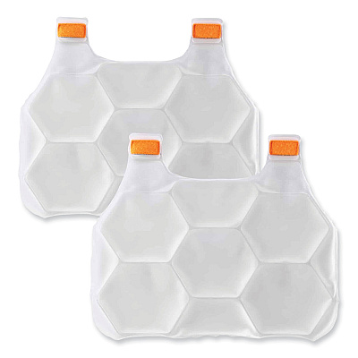 ergodyne Chill-Its 6220 Phase Change Cooling Vest Charge Packs, Large/X-Large, 14.75 x 18 (EGO12202)