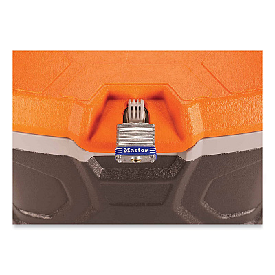 ergodyne Chill-Its 5170 17-Quart Industrial Hard Sided Cooler, Orange/Gray (EGO13170)