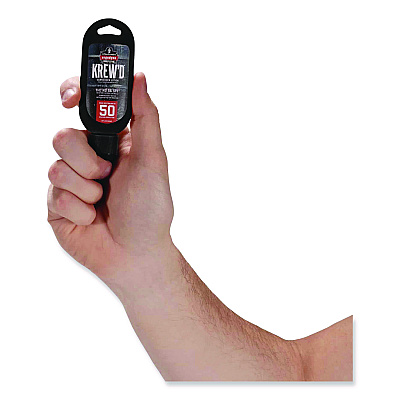 ergodyne Krewd 6352 SPF 50 Sunscreen Lotion, 1.5 oz Bottle, Includes 12 Bottles (EGO16632)