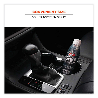 ergodyne Krewd 6353 SPF 50 Sunscreen Spray, 5.5 oz Can (EGO16633)