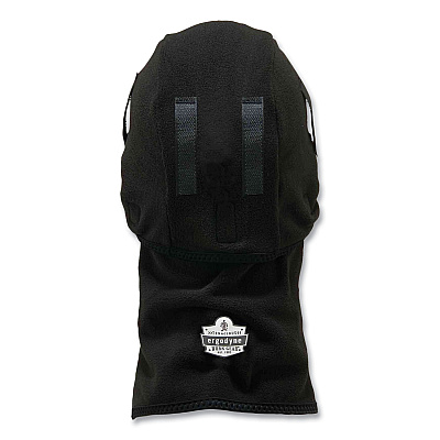 ergodyne N-Ferno 6826 2-Piece Fleece Balaclava Face Mask, One Size Fits Most, Black (EGO16826)
