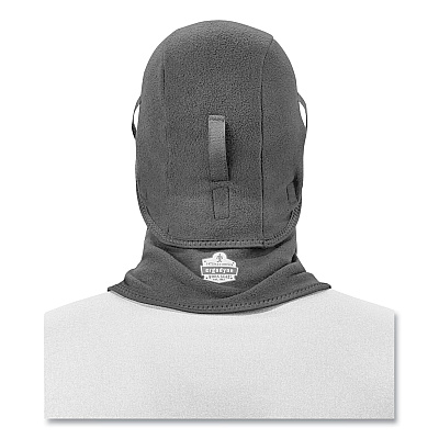 ergodyne N-Ferno 6827 2-Piece Fleece Neoprene Balaclava Face Mask, One Size Fits Most, Black (EGO16827)