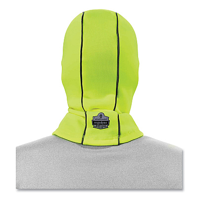 ergodyne N-Ferno 6821 Fleece Balaclava Face Mask, One Size Fits Most, Lime (EGO16829)