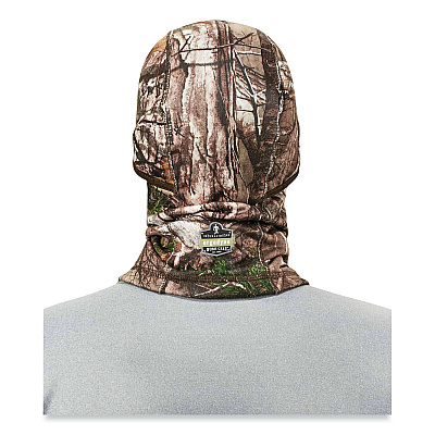 ergodyne N-Ferno 6823 Hinged Balaclava Face Mask, Fleece, One Size Fits Most, Realtree Edge (EGO16833)