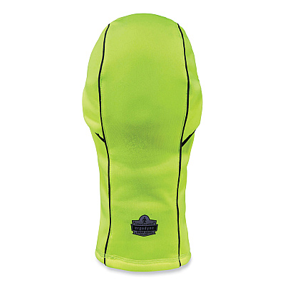 ergodyne N-Ferno 6823 Hinged Balaclava Face Mask, Fleece, One Size Fits Most, Lime (EGO16834)