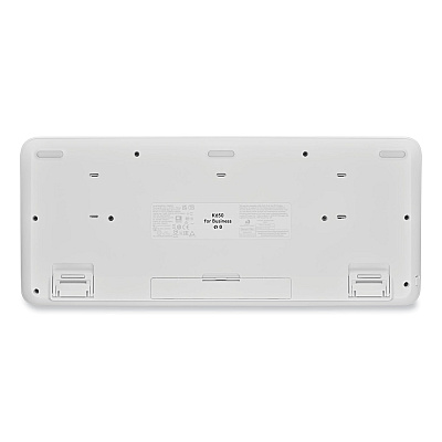 Logitech Signature MK650 Wireless Keyboard and Mouse Combo for Business, 2.4 GHz Frequency/32 ft Wireless Range, Off White (LOG920011018)