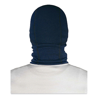 ergodyne N-Ferno 6847 FR Dual Compliant Balaclava Face Mask, Polartec FR Power Grid Fleece, One Size Fits Most, Navy (EGO16848)