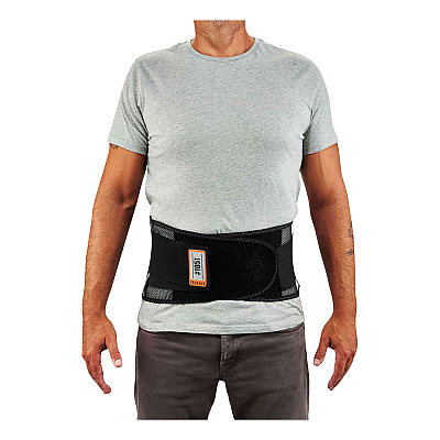 ergodyne ProFlex 1051 Mesh Back Support, Small, 25" to 30" Waist, Black (EGO20183)