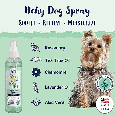 Bobbi Panter Signature Itchy Dog Spray, Tea Tree/lavender (8oz), 8 Oz Bottle (BP00015)
