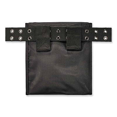 ergodyne Arsenal 5183 Full Mask Respirator Bag with Hook-and-Loop Closure, 9.5 x 4 x 12, Black (EGO13183)