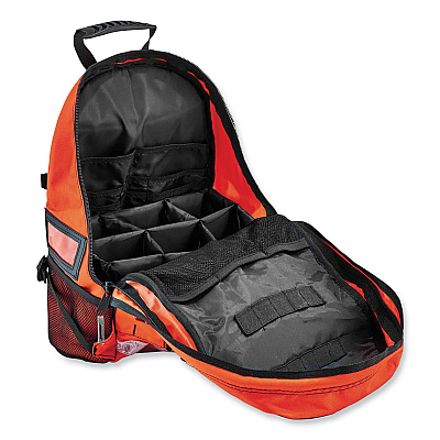 ergodyne Arsenal 5243 Backpack Trauma Bag, 7 x 12 x 17.5, Orange (EGO13488)